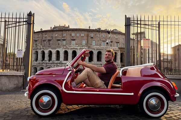 Rome by Vintage Fiat 500, from Piazza del Popolo to the Pincio
