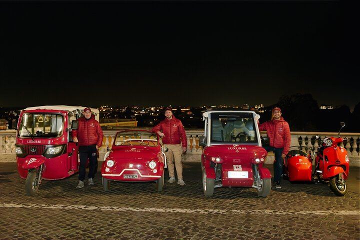 E-Tuk Tour Rome by Night