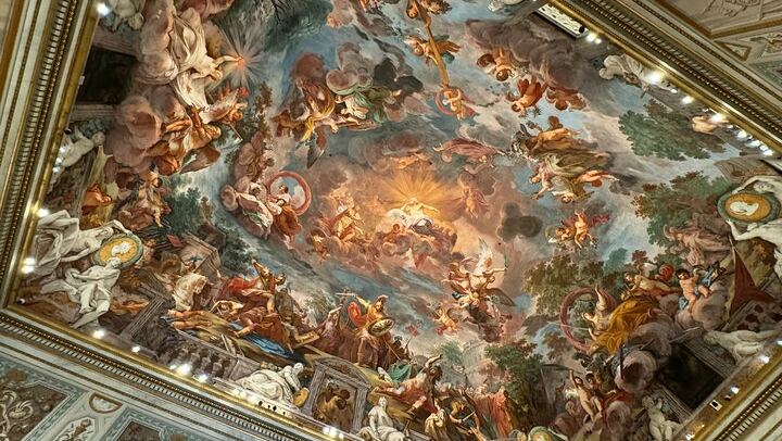 Admire every detail of the stunning painted ceilings at the Borghese Gallery, where art and architecture blend in perfect harmony