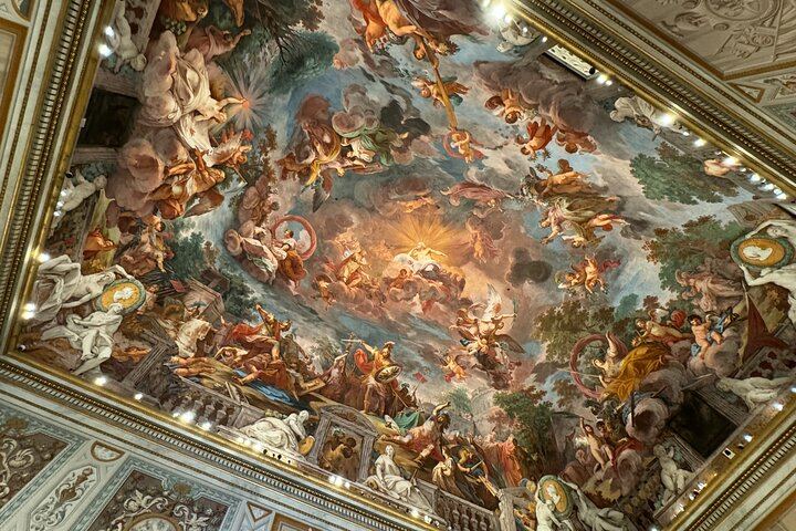 Admire every detail of the stunning painted ceilings at the Borghese Gallery, where art and architecture blend in perfect harmony