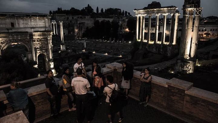 Ancient City Walking Tour at Twilight