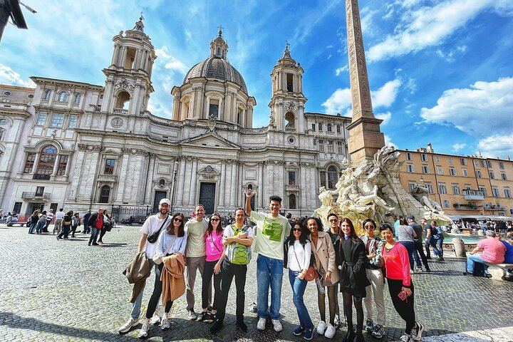 at piazza Navona