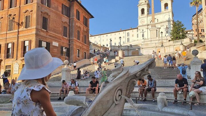 Best of Rome Spanish Steps Trevi Fountain Pantheon Tour for Kids