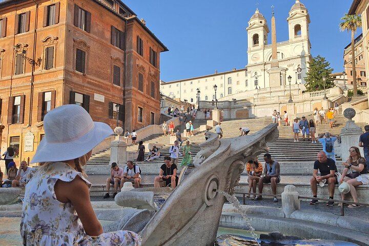 Best of Rome Spanish Steps Trevi Fountain Pantheon Tour for Kids