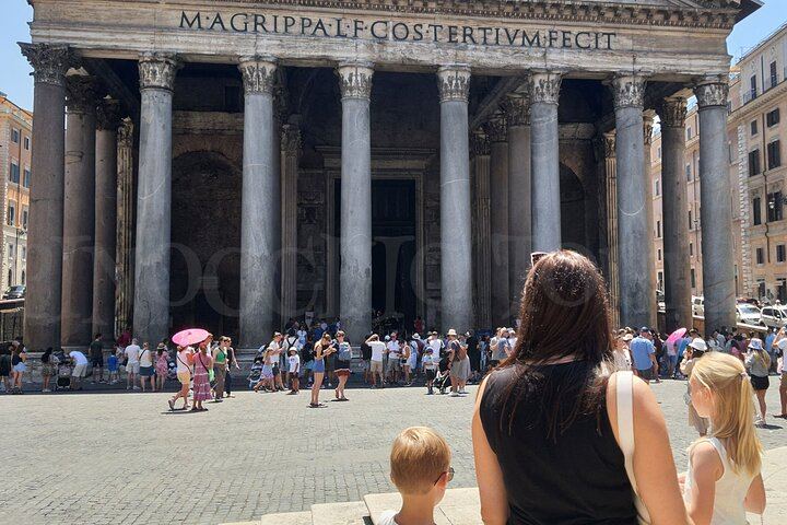 Best of Rome Spanish Steps Trevi Fountain Pantheon Tour for Kids