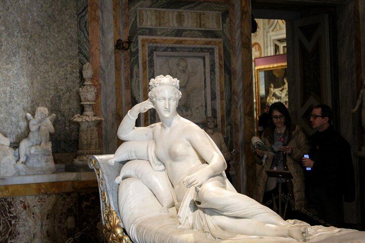 Borghese Gallery Entry Ticket with Audio Guide App