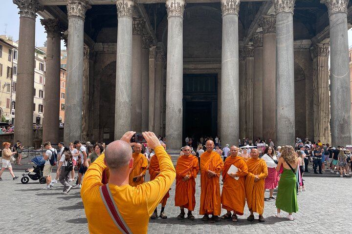 Buddha vibes at the Pantheon