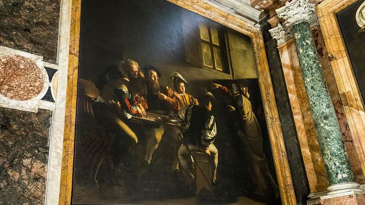 Caravaggio Art Walking Tour of Rome with Pantheon Visit