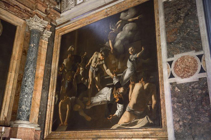 Caravaggio Art Walking Tour of Rome with Pantheon Visit