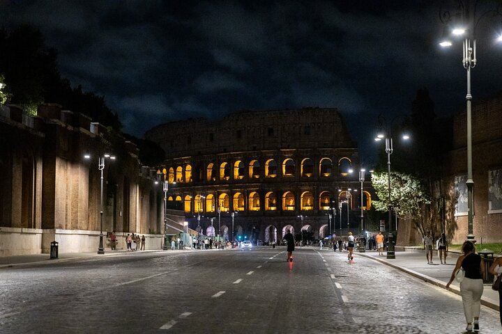 Colosseum at night!