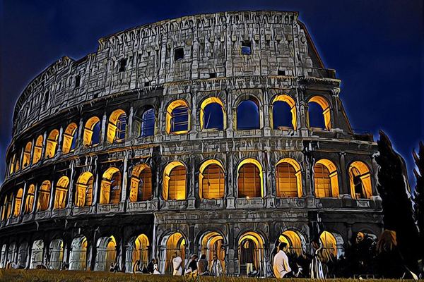 Rome by Night, Privately: Everything Seen from Outside