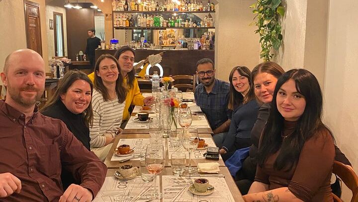 Delicious Roman Dinner after Juicy Roman history