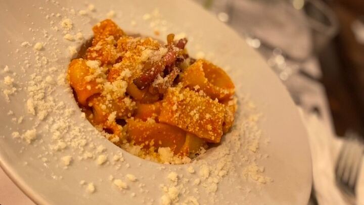 Delicious Roman Dinner after Juicy Roman history
