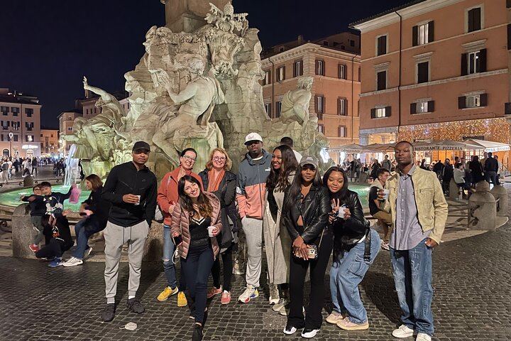 Delicious Roman Dinner after Juicy Roman history