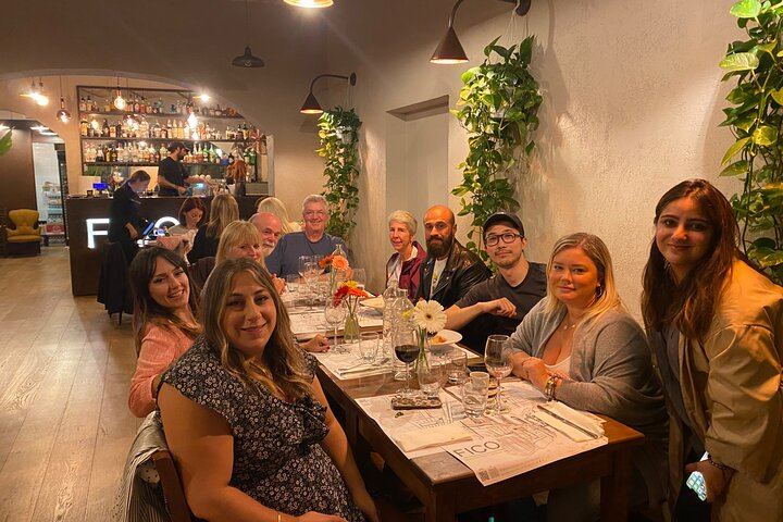 Delicious Roman Dinner after Juicy Roman history