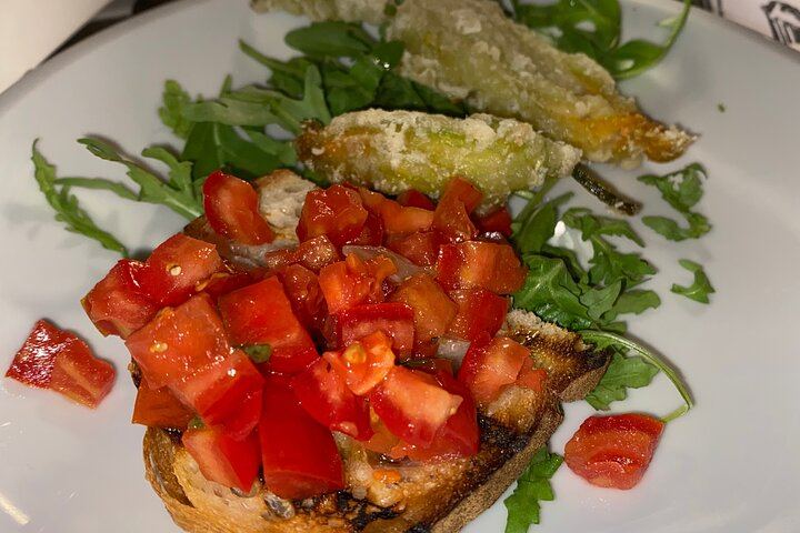 Delicious Roman Dinner after Juicy Roman history