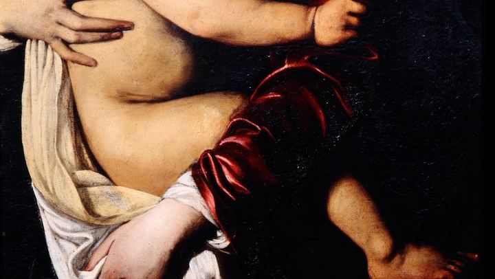 Detail from 'Madonna of Loreto' which the team restored