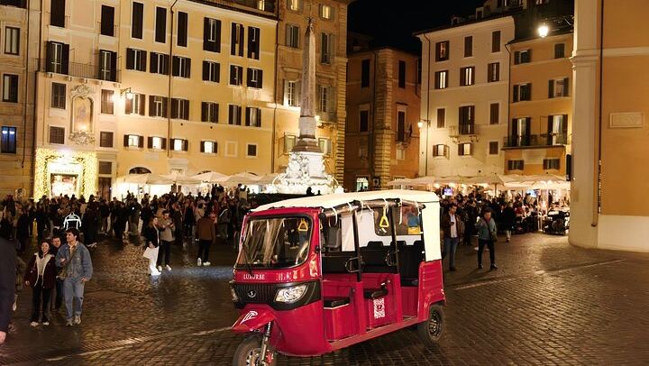 E-Tuk Tour Rome by Night