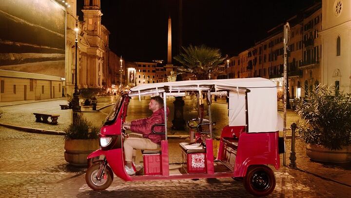 E-Tuk Tour Rome by Night