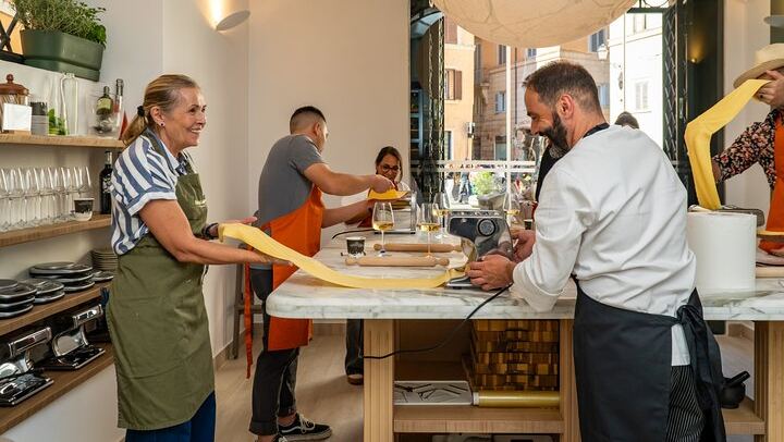 Farmer's Market Pasta And Tiramisu Masterclass with Italian Wine