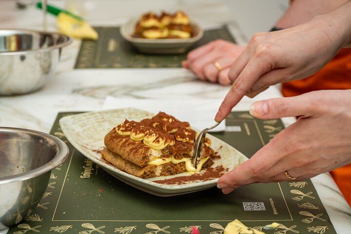 Farmer's Market Pasta And Tiramisu Masterclass with Italian Wine