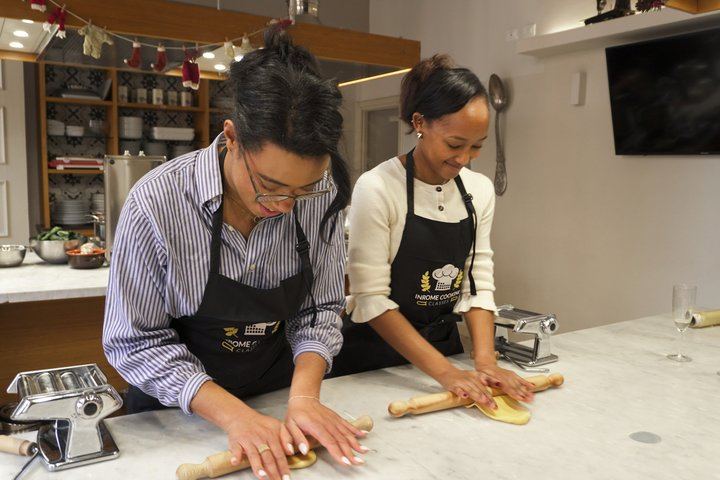Farmers' Market Shopping with Cooking Class and Pasta Making