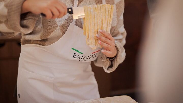 Fettuccine Pasta Cooking Class in Rome City Center