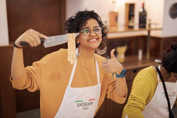 Fettuccine Pasta Cooking Class in Rome City Center