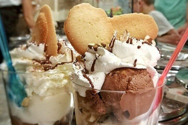 ice cream in Trastevere