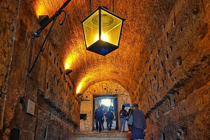 Inside Castel Sant'Angelo