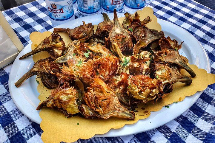 Jewish Ghetto and Campo Dè Fiori By Night Food, Wine and Sightseeing Tour