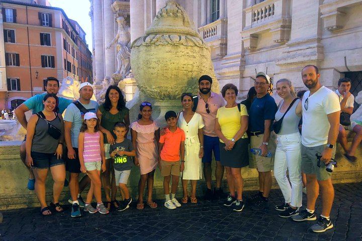 Kid-Friendly Best of Rome By Night w Gelato & Pizza for Families