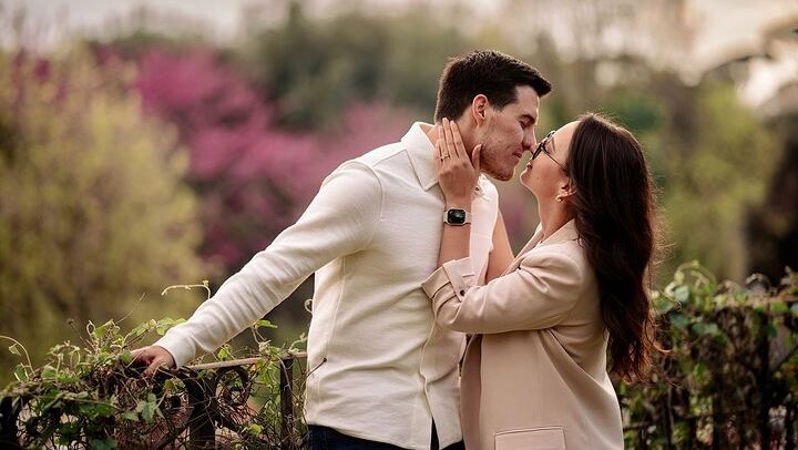 Love in bloom – the perfect setting for unforgettable photos at Villa Borghese