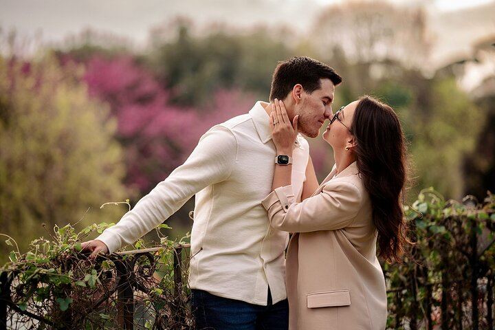 Love in bloom – the perfect setting for unforgettable photos at Villa Borghese