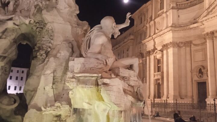 Moonlight Walking Tour in the Heart of the Imperial & Baroque Rome