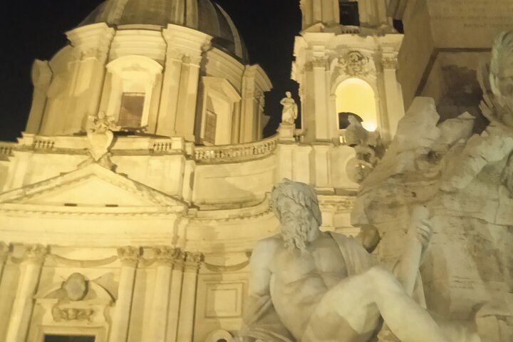 Moonlight Walking Tour in the Heart of the Imperial & Baroque Rome