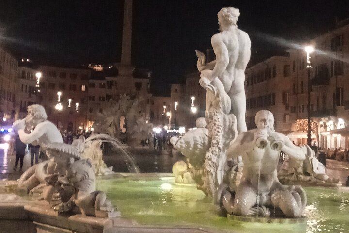 Moonlight Walking Tour in the Heart of the Imperial & Baroque Rome