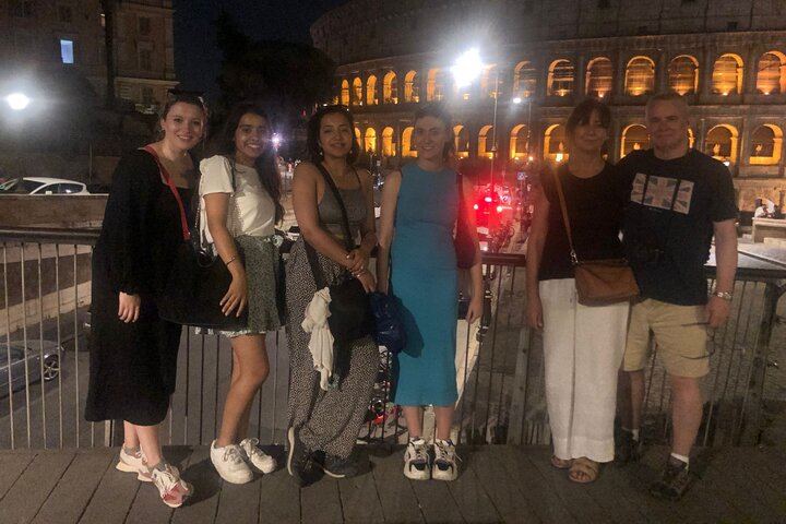 Night walking Tour of ancient Rome