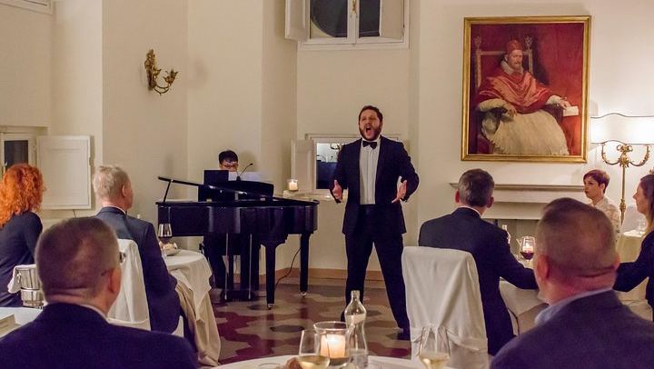 Opera Dinner: Dining to the Sounds of Opera in Pamphilij Palace