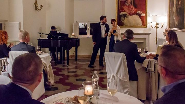 Opera Dinner: Dining to the Sounds of Opera in Pamphilij Palace