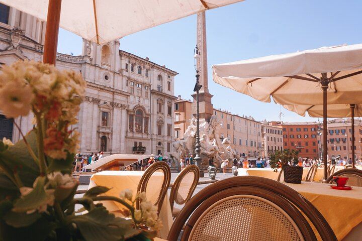 Our location on Piazza Navona