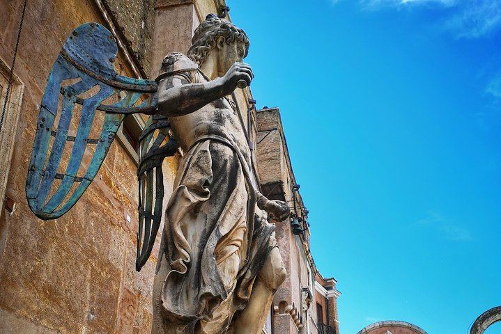 Outside Castel Sant'Angelo
