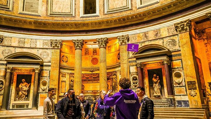 Pantheon Guided Tour with Reserved Entry Tickets