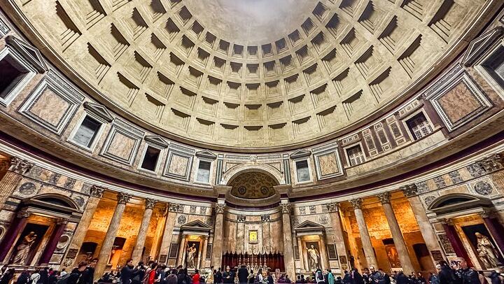 Pantheon Guided Tour with Reserved Entry Tickets