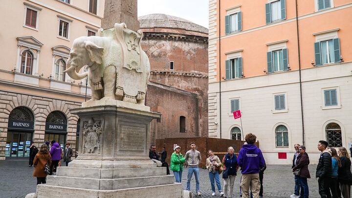 Pantheon Guided Tour with Reserved Entry Tickets