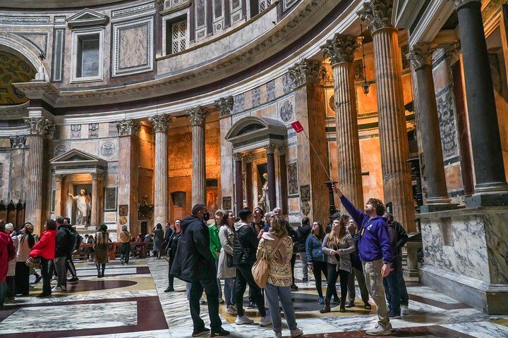 Pantheon Guided Tour with Reserved Entry Tickets