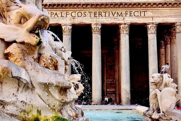 Private Pantheon Tour in 40 Minutes, with an Optional Second Walk