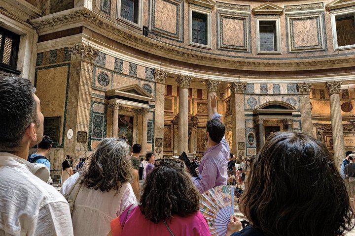 Pantheon: Semi-private Guided Tour with Entry Ticket
