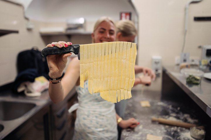 Pesto and Pasta Cooking Class in Rome City Center
