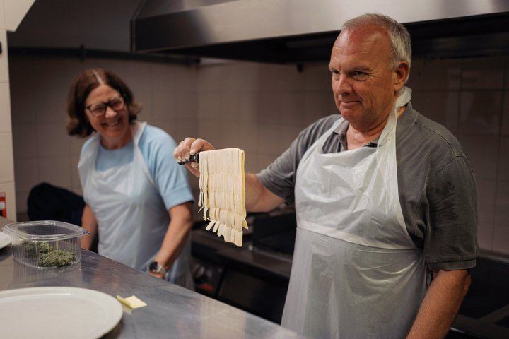 Pesto and Pasta Cooking Class in Rome City Center